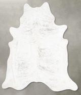 Grey Brindle XX-Large Brazilian Cowhide Rug 7'10"H x 7'0"W #B30871 by Hudson Hides
