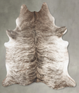 Grey Brindle XX-Large Brazilian Cowhide Rug 8'3"H x 6'10"W #B30872 by Hudson Hides