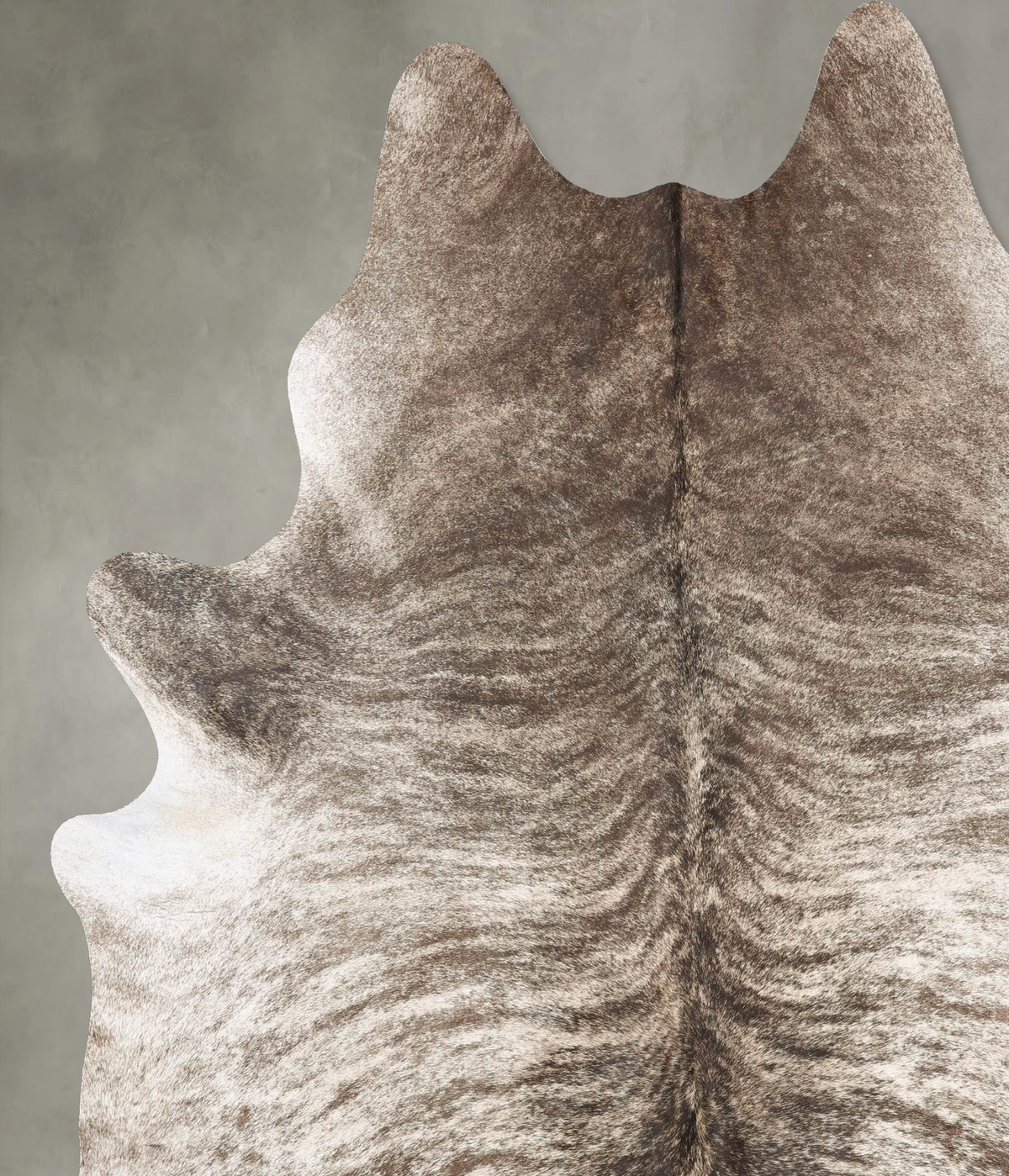 Grey Brindle XX-Large Brazilian Cowhide Rug 8'3"H x 6'10"W #B30872 by Hudson Hides