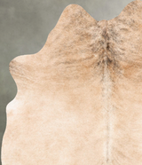 Beige Large Brazilian Cowhide Rug 6'3"H x 4'11"W #B30875 by Hudson Hides