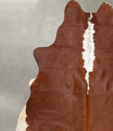 Hereford X-Large Brazilian Cowhide Rug 7'1"H x 6'8"W #B30883 by Hudson Hides