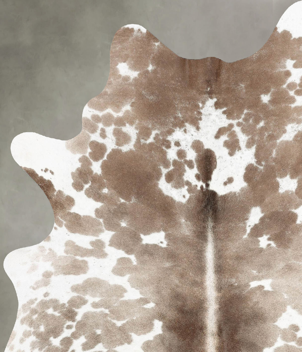 Taupe Large Brazilian Cowhide Rug 7'0"H x 5'4"W #B30891 by Hudson Hides
