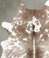 Taupe Large Brazilian Cowhide Rug 7'0"H x 5'4"W #B30891 by Hudson Hides