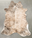 Light Brindle XX-Large Brazilian Cowhide Rug 7'11"H x 7'2"W #B30896 by Hudson Hides
