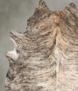 Light Brindle XX-Large Brazilian Cowhide Rug 8'2"H x 6'11"W #B30899 by Hudson Hides