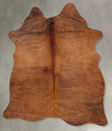 Medium Brindle Medium Brazilian Cowhide Rug 5'8"H x 4'5"W #B30920 by Hudson Hides