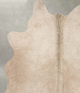 Taupe Medium Brazilian Cowhide Rug 4'8"H x 4'4"W #B30927 by Hudson Hides