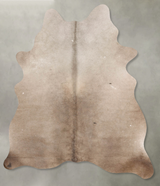 Taupe Large Brazilian Cowhide Rug 6'3"H x 4'11"W #B30929 by Hudson Hides