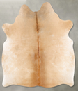 Beige Medium Brazilian Cowhide Rug 5'9"H x 5'1"W #B30933 by Hudson Hides