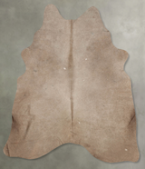 Taupe Large Brazilian Cowhide Rug 6'5"H x 5'3"W #B30936 by Hudson Hides