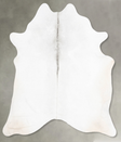Light Grey X-Large Brazilian Cowhide Rug 6'11"H x 5'11"W #B30939 by Hudson Hides