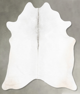 Light Grey X-Large Brazilian Cowhide Rug 6'11"H x 5'11"W #B30939 by Hudson Hides
