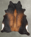Warm Caramel X-Large Brazilian Cowhide Rug 7'4"H x 6'4"W #B30949 by Hudson Hides