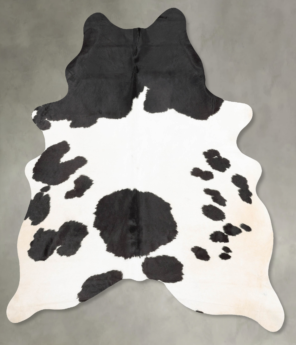 Black and White Cowhide Rug #B30950