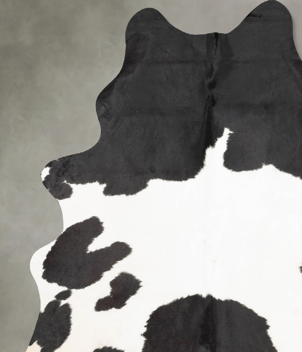 Black and White Cowhide Rug #B30950