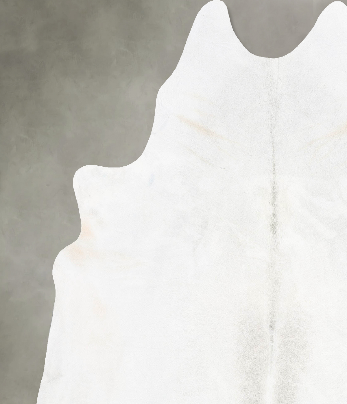 Light Grey X-Large Brazilian Cowhide Rug 7'7"H x 6'6"W #B30952 by Hudson Hides