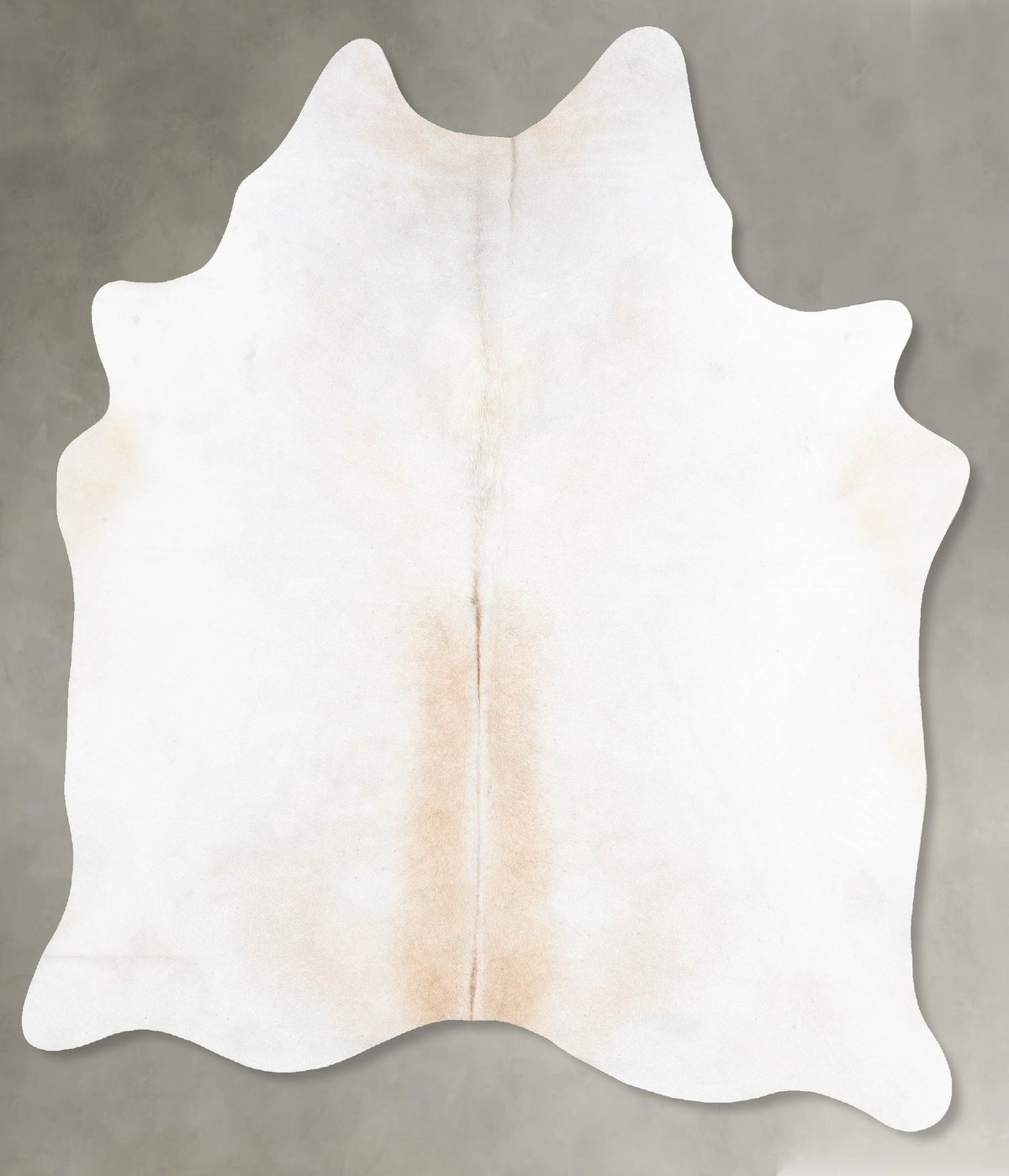 Grey with Beige Cowhide Rug #B30955
