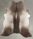 Medium Grey Large Brazilian Cowhide Rug 6'11"H x 5'8"W #B30956 by Hudson Hides