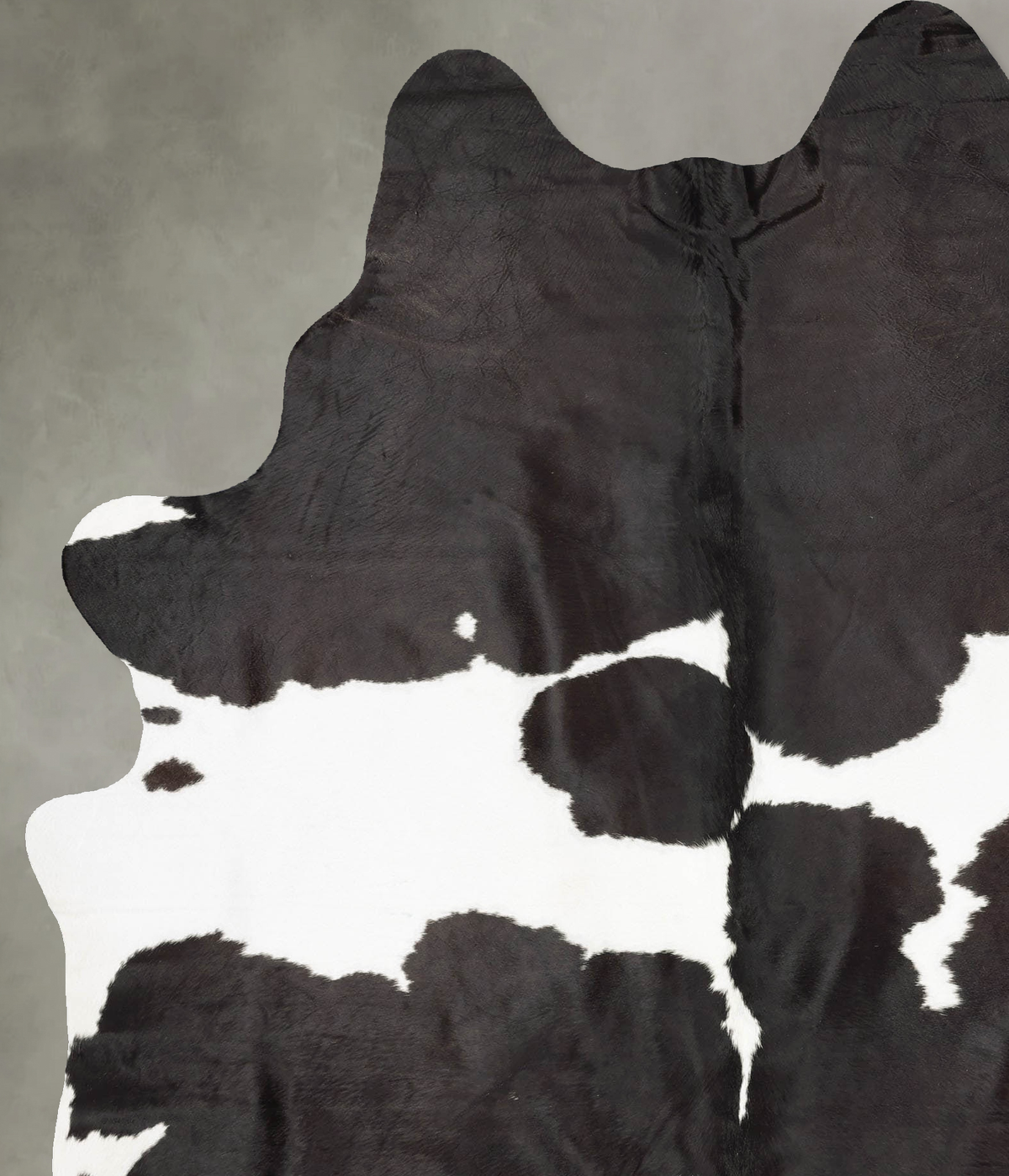 Black and White Cowhide Rug #B30970