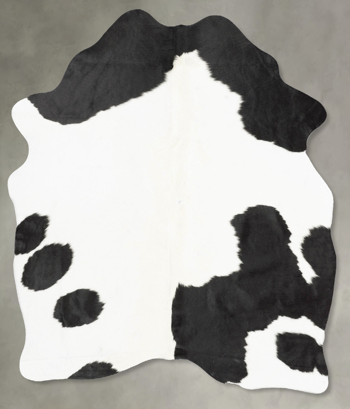 Black and White Cowhide Rug #B30987