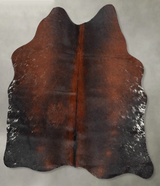 Warm Caramel Medium Brazilian Cowhide Rug 3'4"H x 3'5"W #B30997 by Hudson Hides