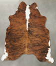 Tricolor Medium Brazilian Cowhide Rug 5'8"H x 5'2"W #B31015 by Hudson Hides