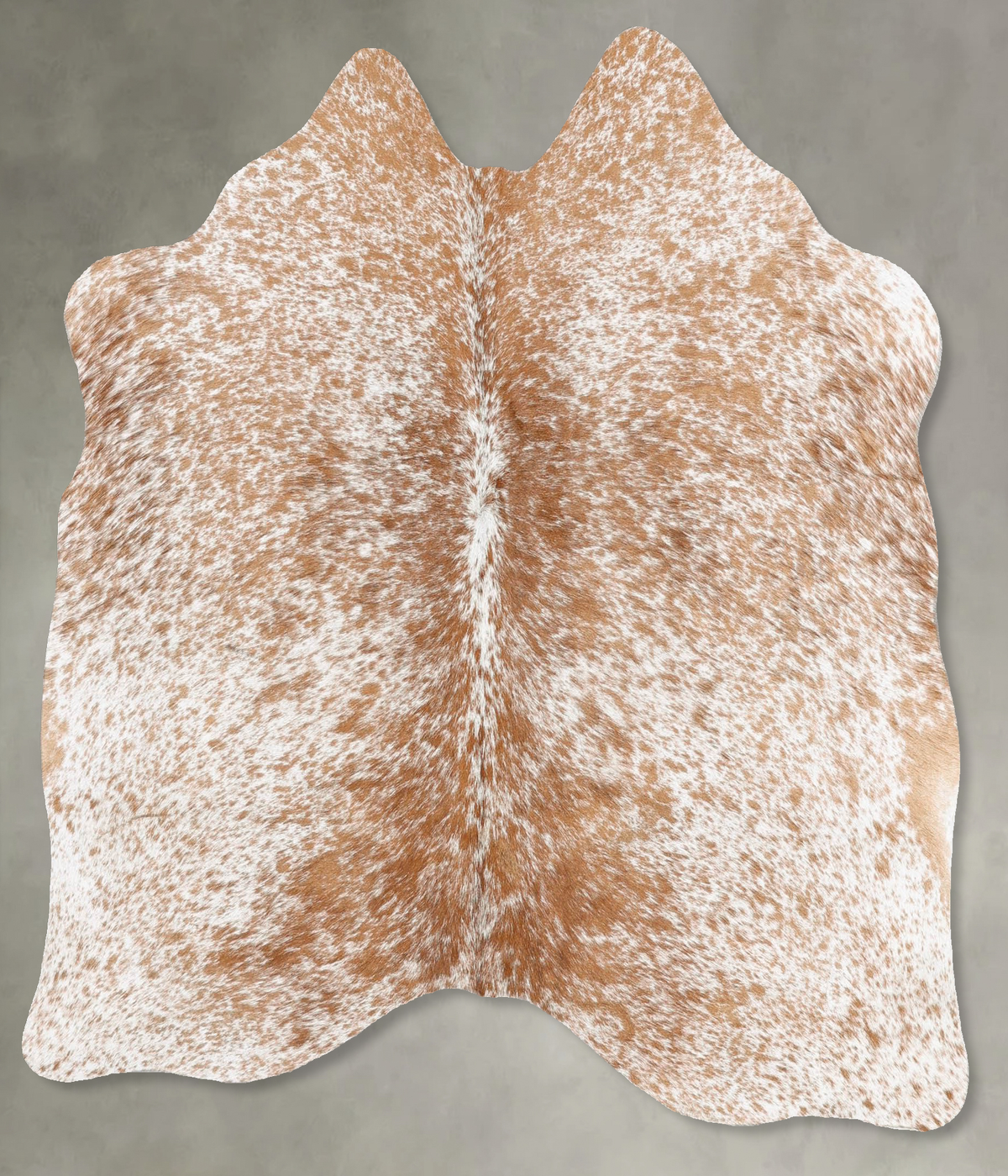 Salt and Pepper Brown Cowhide Rug #B31016