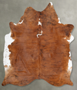 Medium Brindle XX-Large Brazilian Cowhide Rug 7'11"H x 6'6"W #B31023 by Hudson Hides