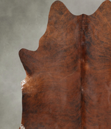 Medium Brindle XX-Large Brazilian Cowhide Rug 8'6"H x 7'4"W #B31030 by Hudson Hides