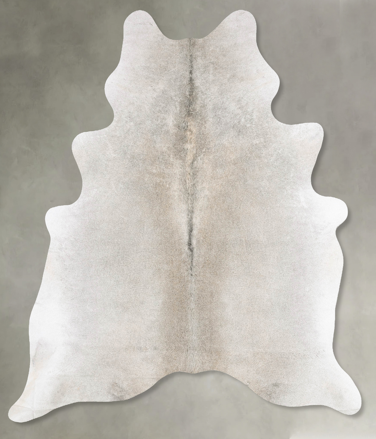 Grey with Beige Cowhide Rug #B31033