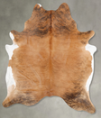Medium Brindle XX-Large Brazilian Cowhide Rug 8'5"H x 6'10"W #B31049 by Hudson Hides
