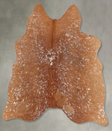 Salt and Pepper Brown Medium Brazilian Cowhide Rug 3'11"H x 4'0"W #B31050 by Hudson Hides