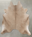 Champagne X-Large Brazilian Cowhide Rug 7'2"H x 6'5"W #B31055 by Hudson Hides