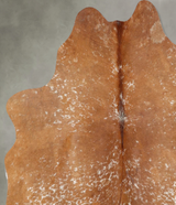 Salt and Pepper Brown Medium Brazilian Cowhide Rug 5'0"H x 4'2"W #B31064 by Hudson Hides