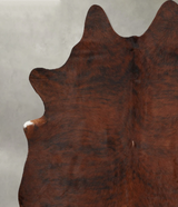 Medium Brindle X-Large Brazilian Cowhide Rug 7'3"H x 5'11"W #B31066 by Hudson Hides