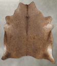 Taupe X-Large Brazilian Cowhide Rug 6'11"H x 6'0"W #B31070 by Hudson Hides
