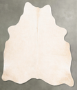 Palomino Medium Brazilian Cowhide Rug 5'6"H x 5'5"W #B31071 by Hudson Hides
