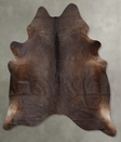 Chocolate XX-Large Brazilian Cowhide Rug 8'0"H x 6'5"W #B31080 by Hudson Hides
