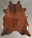 Warm Caramel Large Brazilian Cowhide Rug 6'7"H x 5'9"W #B31088 by Hudson Hides