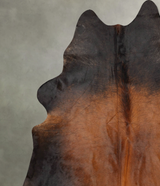Warm Caramel XX-Large Brazilian Cowhide Rug 8'2"H x 6'10"W #B31103 by Hudson Hides