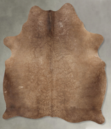 Taupe Large Brazilian Cowhide Rug 6'5"H x 5'2"W #B31106 by Hudson Hides