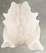 Champagne XX-Large Brazilian Cowhide Rug 7'11"H x 6'5"W #B31112 by Hudson Hides