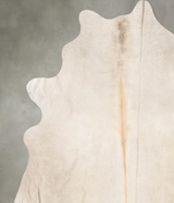 Champagne X-Large Brazilian Cowhide Rug 7'7"H x 6'7"W #B31113 by Hudson Hides