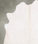 Champagne X-Large Brazilian Cowhide Rug 7'1"H x 6'6"W #B31114 by Hudson Hides
