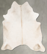 Champagne XX-Large Brazilian Cowhide Rug 8'0"H x 6'10"W #B31129 by Hudson Hides