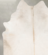 Champagne XX-Large Brazilian Cowhide Rug 8'0"H x 6'10"W #B31129 by Hudson Hides