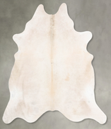 Champagne XX-Large Brazilian Cowhide Rug 8'0"H x 6'9"W #B31130 by Hudson Hides