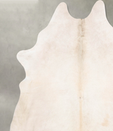 Champagne XX-Large Brazilian Cowhide Rug 8'0"H x 6'9"W #B31130 by Hudson Hides