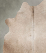 Taupe Large Brazilian Cowhide Rug 6'5"H x 5'5"W #B31141 by Hudson Hides