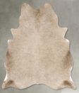 Champagne X-Large Brazilian Cowhide Rug 6'11"H x 5'10"W #B31149 by Hudson Hides